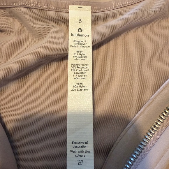Lululemon Hooded Define Jacket Nulu Size 6 - Picture 5 of 9